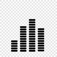 sound pressure, sound intensity, sound frequency, sound quality icon svg