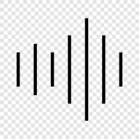 sound waves, sound technology, sound measurement, sound level icon svg