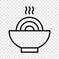 soup, Vietnamese, Asian, beef icon svg