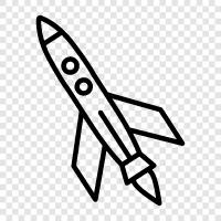 space, astronomy, space shuttle, moon icon svg