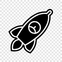 Weltraum, Astronomie, Space Shuttle, Start symbol