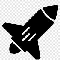 space, launcher, satellite, space shuttle icon svg