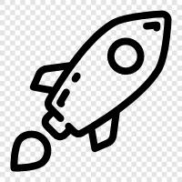 space, astronomy, space exploration, launch icon svg