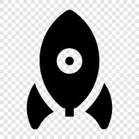 space, astronomy, launch, spacecraft icon svg