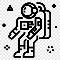 space, astronaut, space shuttle, space program icon svg