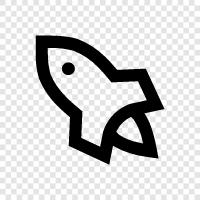 space, launch, space shuttle, spacecraft icon svg