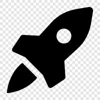 space, launch, astronomy, satellite icon svg