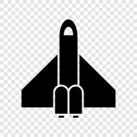 space, astronomy, launch, spacecraft icon svg