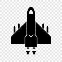 space, spacecraft, launch, satellite icon svg