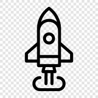 space, astronomy, science, exploration icon svg