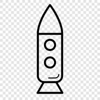 space, launch, spacecraft, science icon svg