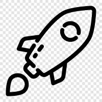 space, astronomy, spaceflight, launch icon svg