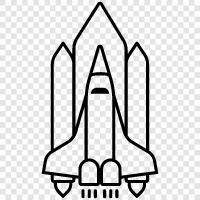 Space Shuttle Entdeckung, Space Shuttle Endeavour, Space Shuttle Atlantis, Space Shuttle symbol