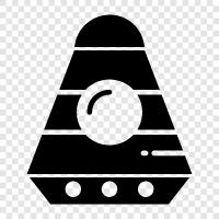 space shuttle, space station, moon, Mars icon svg