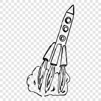 space shuttle, space exploration, space shuttle launch, space shuttle mission icon svg