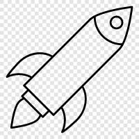 space, astronomy, launch, spacecraft icon svg