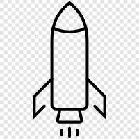 space, astronomy, launch, satellite icon svg