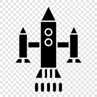 space, NASA, launch, flight icon svg