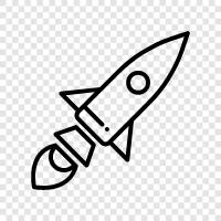 space, astronomy, launch, space shuttle icon svg