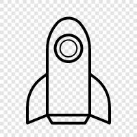 space, technology, launch, astronomy icon svg