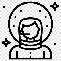 space, moon, shuttle, exploration icon svg