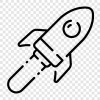 space, science, technology, aerospace icon svg
