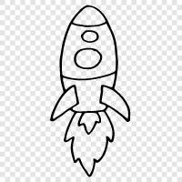 space, astronomy, launch, space shuttle icon svg