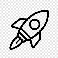 space, astronomy, launch, space shuttle icon svg