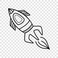 space, technology, exploration, astronomy icon svg