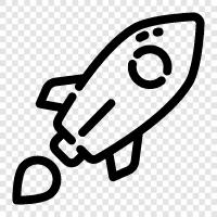 space, satellite, launch, navigation icon svg