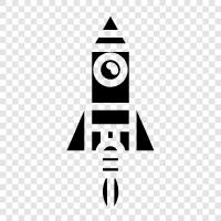 space, launcher, engine, space shuttle icon svg