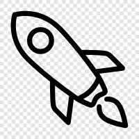 space, astronomy, spaceflight, launch icon svg