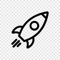 space, astronomy, space tourism, launch icon svg