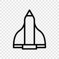 Raum, privat, kommerzielle, Space Shuttle symbol