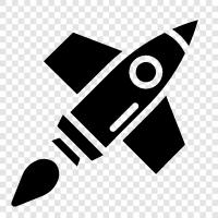 space, astronomy, launch, space shuttle icon svg