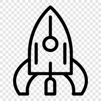 space, astronomy, technology, exploration icon svg