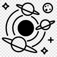 space, satellite, celestial objects, astronomy icon svg