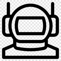 space, astronaut, space shuttle, space station icon svg