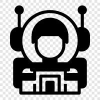 space, science, exploration, moon icon svg