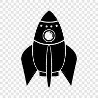 space, launch, astronomy, planets icon svg