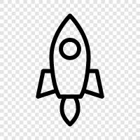 space, astronomy, launch, space shuttle icon svg