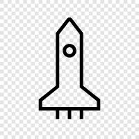 space, launcher, cryptocurrency, launch icon svg