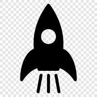 space, astronomy, space shuttle, space exploration icon svg