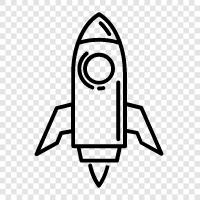 space, astronomy, launch, travel icon svg