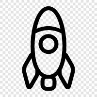 space, astronomy, launch, exploration icon svg