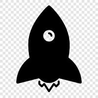 spacecraft, space shuttle, rocket, space shuttle orbiter icon svg