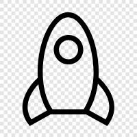 spacecraft, spacecrafts, space shuttle, space shuttle orbiter icon svg