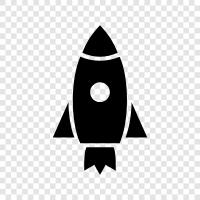 spacecraft, space, astronomy, physics icon svg