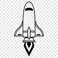 SpaceX, launches, space, technology icon svg