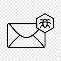 spam, filter, email, junk email icon svg